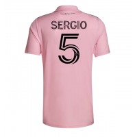 Inter Miami Sergio Busquets #5 Domáci futbalový dres 2023-24 Krátky Rukáv